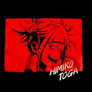 Small Black My Hero Academia Himiko Toga T-shirt